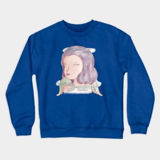 Angel foggy Crewneck Sweatshirt